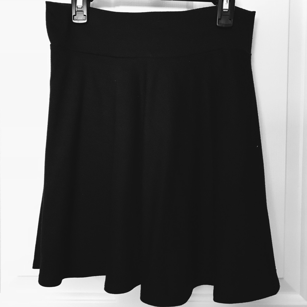 Black Skater Skirt